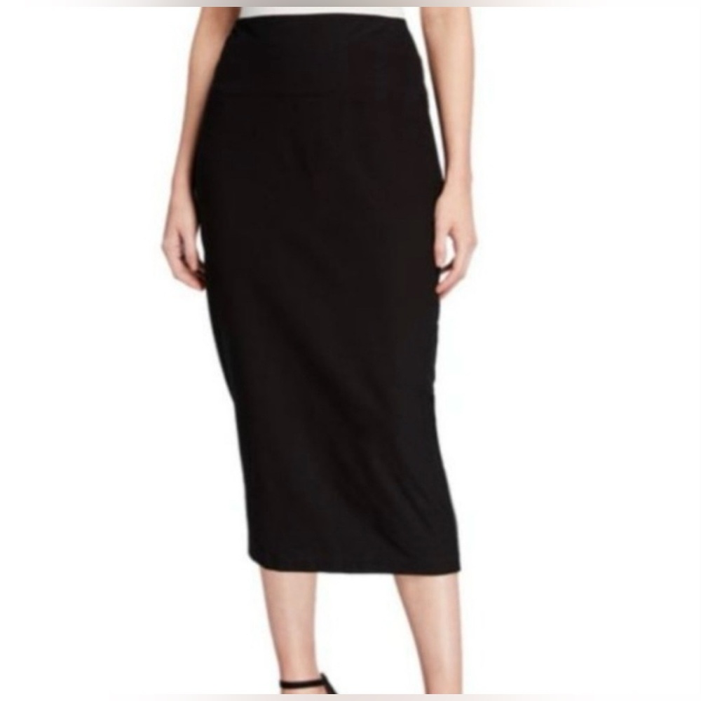 Eileen Fisher Women's Black Midi Pencil Skirt size medium - Picture 3 of 8